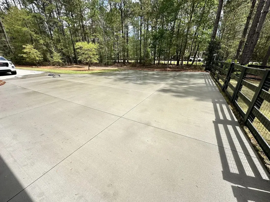 Driveway surface clean